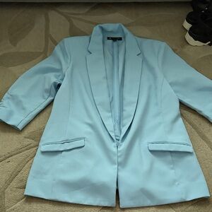 INC International Concepts Sky Blue Women's Blazer